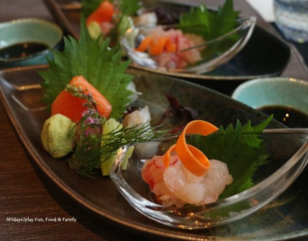 Rizu - Ikedukuri Sashimi (Live Lobster and Four Kinds Sashimi)