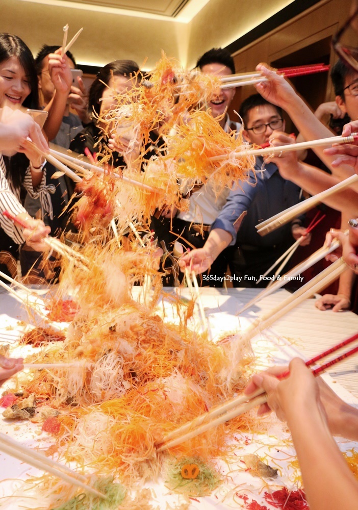 Wan Hao Marriott Chinese New Year Menu - Yusheng