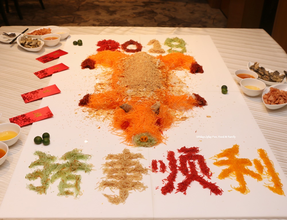 Wan Hao Marriott Chinese New Year Menu - Yusheng