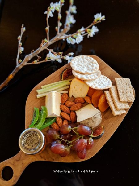 Conrad Sakura Afternoon Tea - Cheese Board (Brie, Chaumes, Tomme de Savoie)