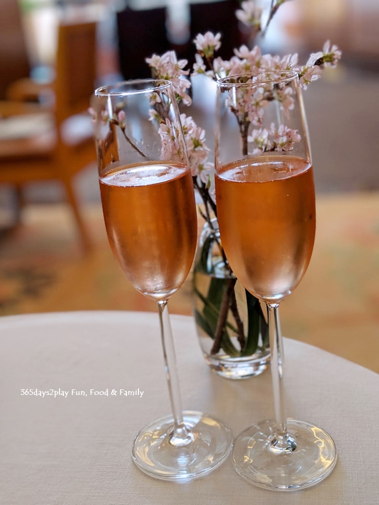 Conrad Sakura Afternoon Tea - Faive Rose Wine from House of Nino Franco