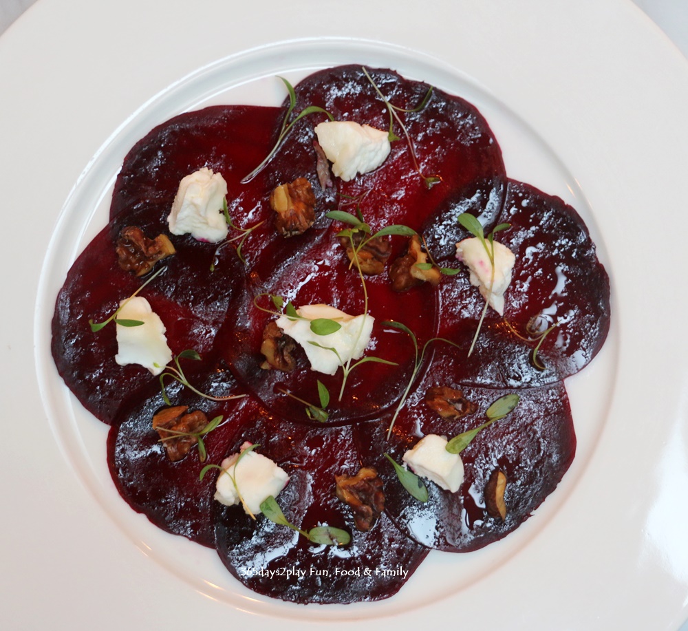 The English House - Salad of Beetroot and Goats Cheese