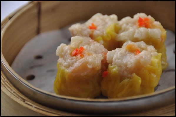 Minced Pork Dumplings with Shrimp