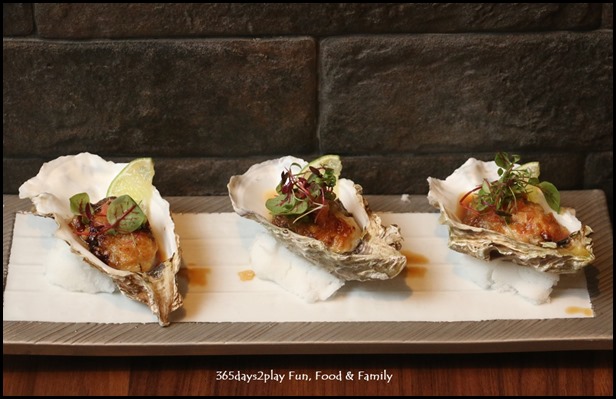 Teppan Kappou Kenji - Japanese Oysters from Mie prefecture, ($22, 3 pcs) (1)