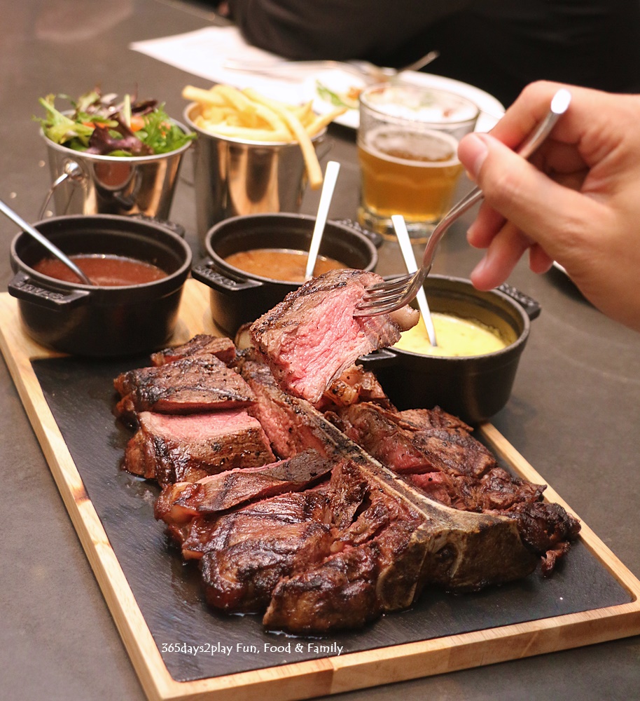 Marriott Crossroads Cafe - Steak Frites T-Bone (900gm-1kg) - $168