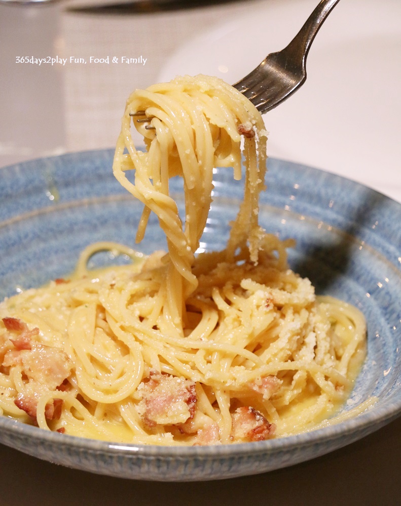 Roots Mediterranean - Spaghetti Carbonara - S$20