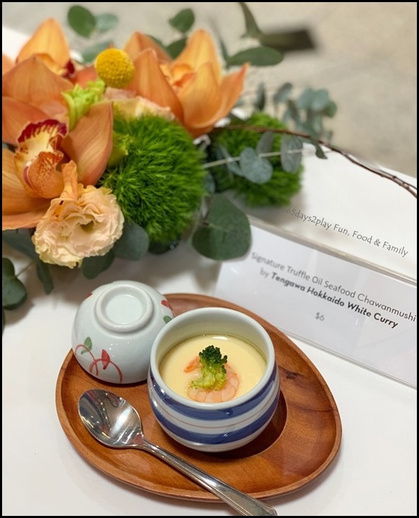 Millenia Walk - Tengawa Hokkaido White CurryTruffle Oil Seafood Chawan Mushi