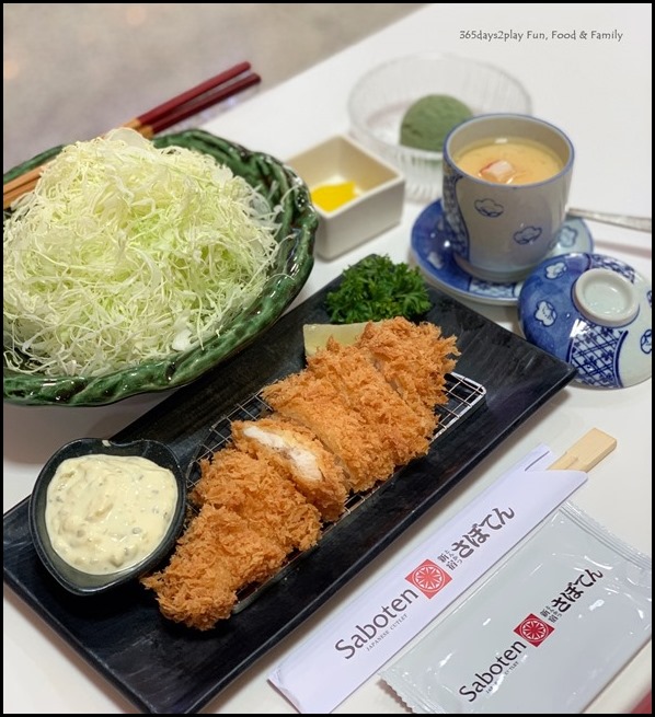 Saboten Garoupa Fillet Katsu with homemade tartar sauce