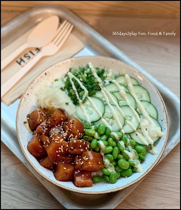 Pink Fish at Jewel Changi Airport - Salmon Poke Bowl