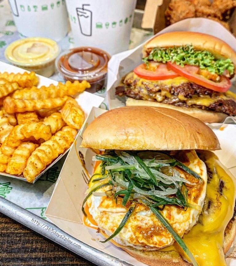 Shake Shack X Candlenut Buah Keluak Burger Only Available Today 5th November 2022 