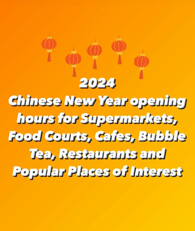 What is open during Chinese New Year 2024? 365days2play Fun, Food